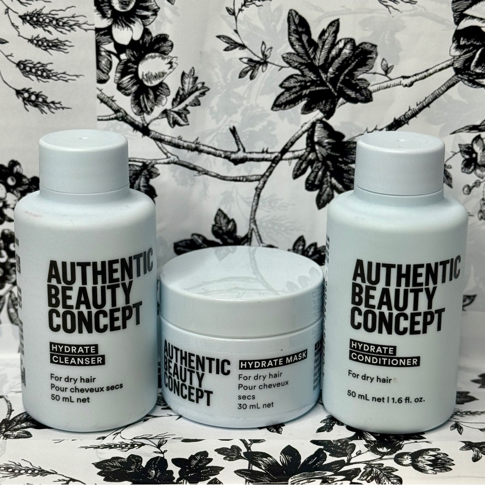 NEW Authentic Beauty Concept Hydrate Travel Size Bundle